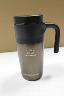 Thermal mug with logo