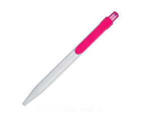 CrisMa White ball pen with clip