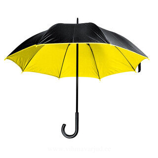 Umbrella with double nylon cover