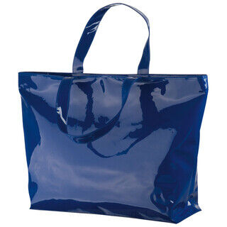 Synthetic patent leather bag