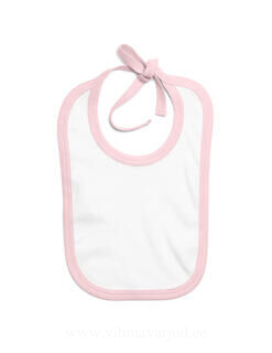 Baby Bib with Contrast Ties 7. picture