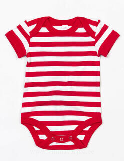 Baby Striped Short Sleeve Bodysuit 3. kuva