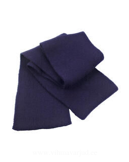 Classic Heavy Knit Scarf 5. picture