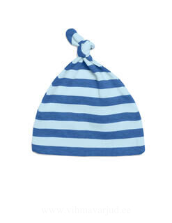 Baby Striped 1 Knot Hat 6. picture