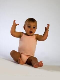 Baby Organic Strap Vest Bodysuit 2. kuva