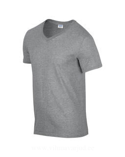 Gildan Mens Softstyle® V-Neck T-Shirt 6. kuva