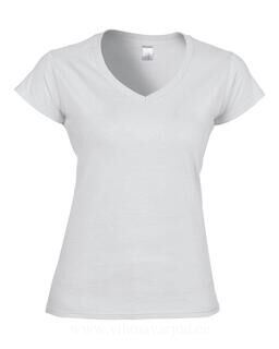 Ladies Softstyle® V-Neck T-Shirt 3. kuva