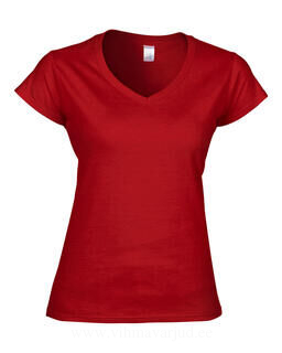 Ladies Softstyle® V-Neck T-Shirt 9. kuva