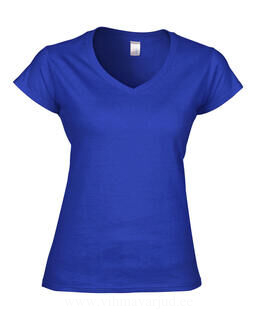Ladies Softstyle® V-Neck T-Shirt 7. kuva