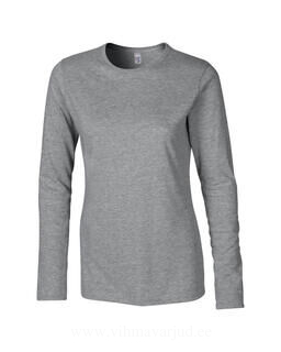 Ladies`Softstyle® T-Shirt LS 4. picture