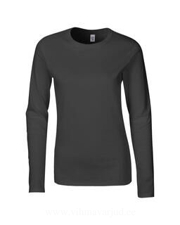 Ladies`Softstyle® T-Shirt LS 7. picture