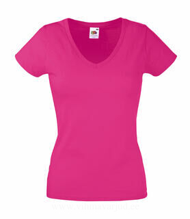 Lady-Fit Valueweight V-neck T 20. picture