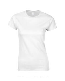 Ladies Fitted Ring Spun T-Shirt 2. pilt