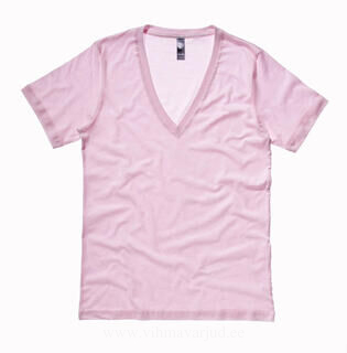 Unisex Jersey Deep V-Neck T-Shirt 7. kuva