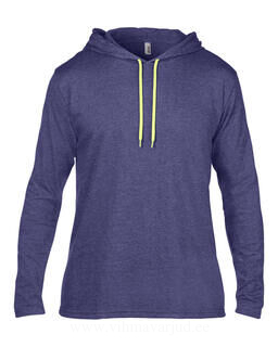 Adult Fashion Basic LS Hooded Tee 13. picture