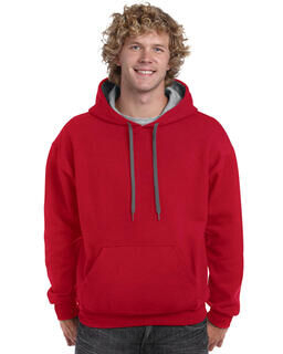 Mens Heavy Contrast Hooded Sweat 8. picture