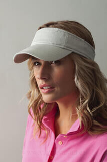 Solid Low-Profile Twill Visor 3. picture