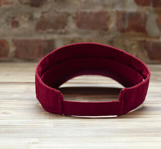 Solid Low-Profile Twill Visor 8. picture
