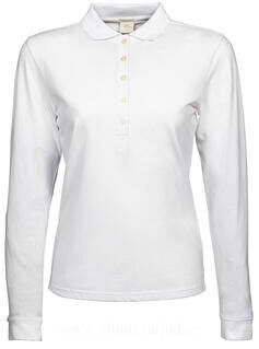 Ladies Luxury LS Stretch Polo 3. picture
