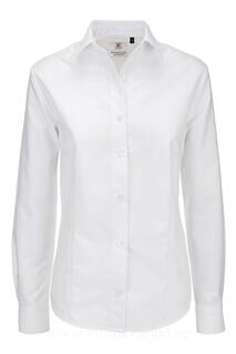 Ladies` Oxford Long Sleeve Shirt 7. picture
