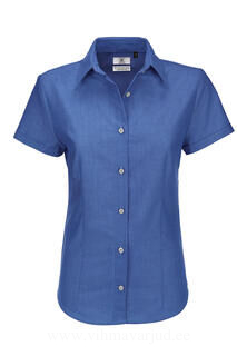 Ladies` Oxford Short Sleeve Shirt 9. pilt