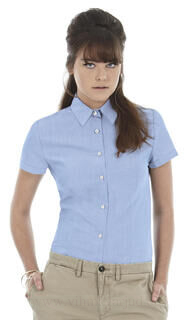 Ladies` Oxford Short Sleeve Shirt 3. kuva