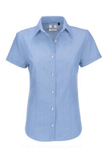 Ladies` Oxford Short Sleeve Shirt 11. pilt