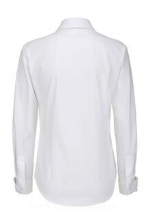 Ladies` Heritage Long Sleeve Poplin Shirt 6. pilt