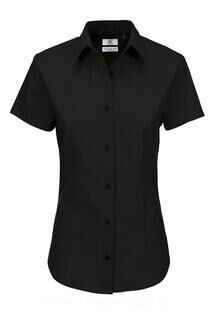 Ladies` Heritage Short Sleeve Poplin Shirt 7. pilt