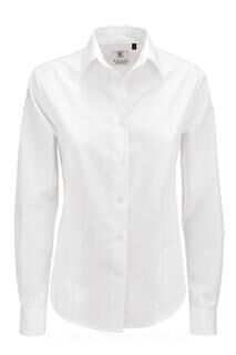 Ladies` Smart Long Sleeve Poplin Shirt 5. pilt