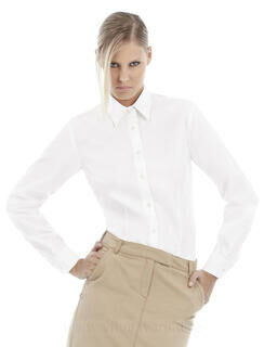 Ladies` Sharp Twill Long Sleeve Shirt 3. pilt