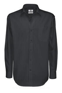 Men`s Sharp Twill Cotton Long Sleeve Shirt 8. pilt
