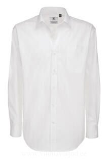 Men`s Sharp Twill Cotton Long Sleeve Shirt 5. picture