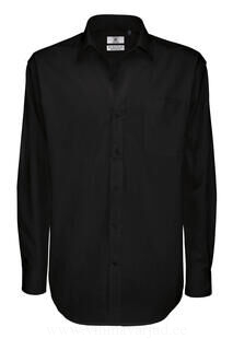 Men`s Sharp Twill Cotton Long Sleeve Shirt 7. picture