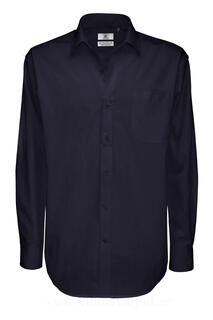 Men`s Sharp Twill Cotton Long Sleeve Shirt 10. kuva