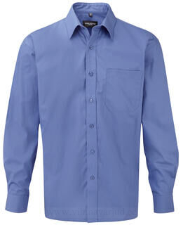 Cotton Poplin Shirt LS 4. pilt