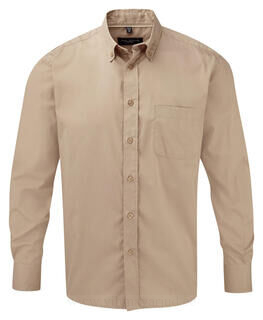 Long Sleeve Classic Twill Shirt 9. kuva
