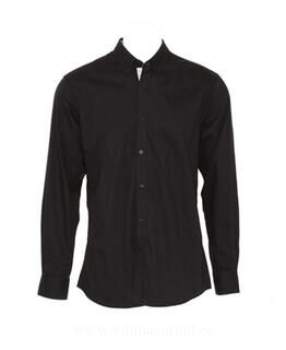 Contrast Premium Oxford Button Down Shirt LS 6. pilt