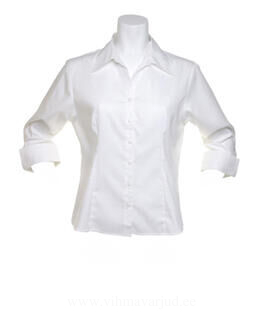 Oxford Bluse mit 3/4 Arm. 4. picture