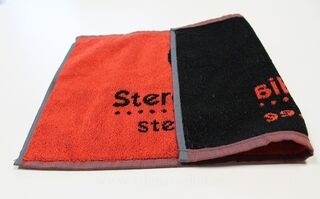 Towel with woven logo 3. picture